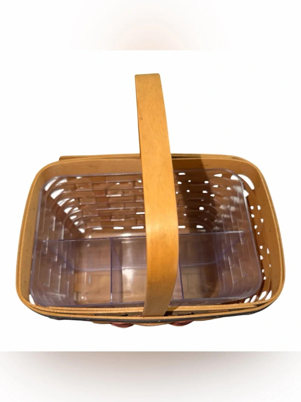 VINTAGE 2003 Longaberger Proudly American Spring Basket